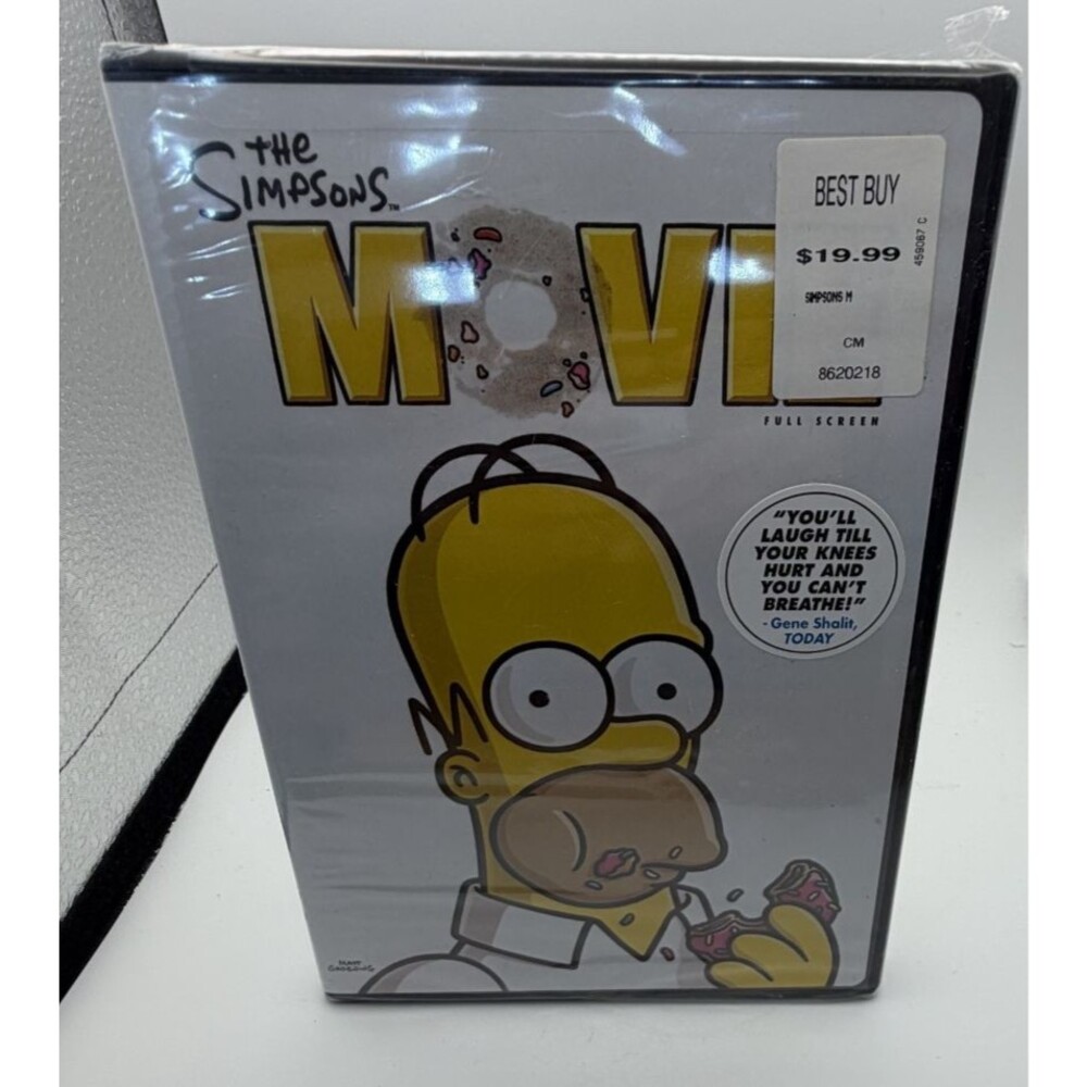 🍩🎬😂 THE SIMPSONS MOVIE (DVD, 2007) 💛✨
